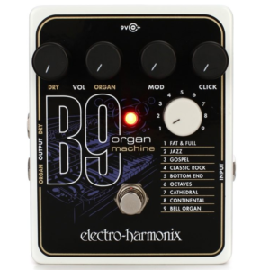 pedal de distorsion electro harmonix B9 para guitarra