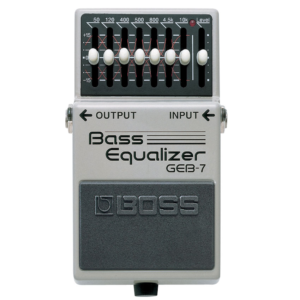 pedal ecualizador boss GEB7 para bajo