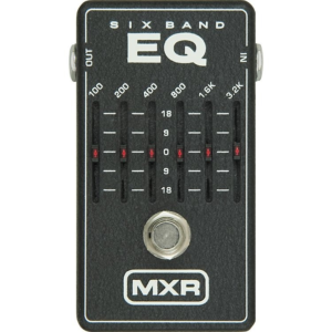pedal ecualizador mxr M109JSD para guitarra