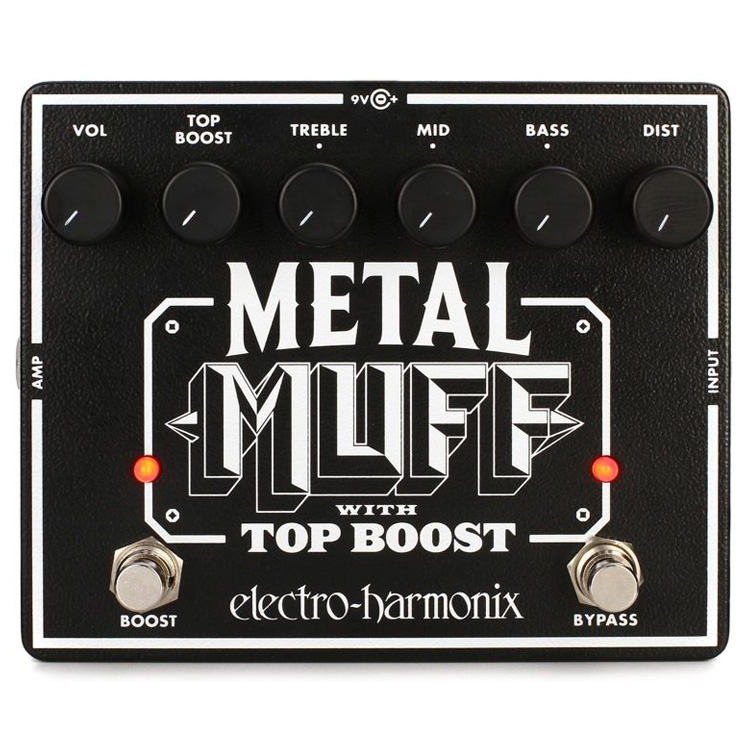 PEDAL DE DISTORSION ELECTRO HARMONIX METAL MUFF - Eco Music