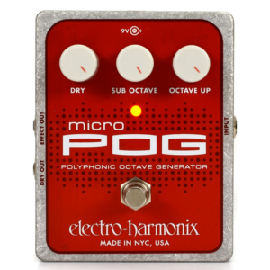 pedal octavador electro harmonix MICRO POG para guitarra