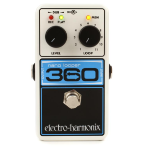 pedal de looper electro harmonix NANO LOOPER 360 para guitarra o bajo