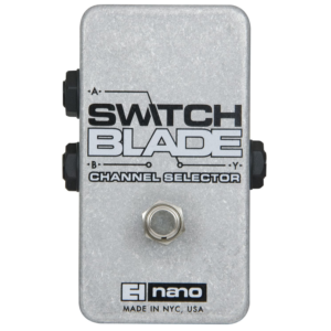 pedal selector de linea electro harmonix NANO SWITCH BLADE para guitarra y bajo