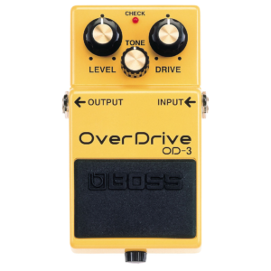 pedal de overdrive boss OD3 para guitarra