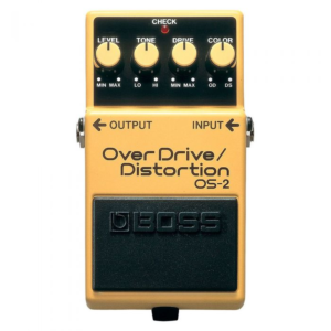 pedal de overdrive boss OS2 para guitarra