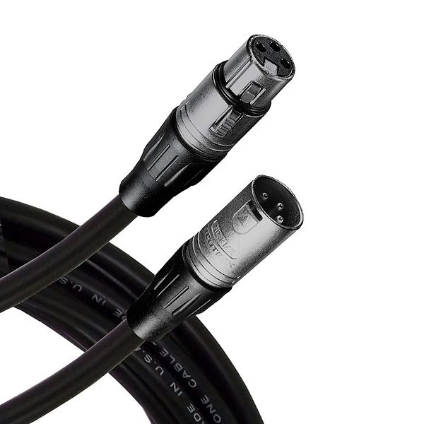 El cable C-C 3 M Rapco NM1-10, es un cable de excelente calidad fabricado en USA por la reconocida marca Rapco-Horizon.  Cable de uso profesional. 3 m de longitud. Con 2 conectores XLR, 1 macho y 1 hembra. Color Negro. Made in USA.