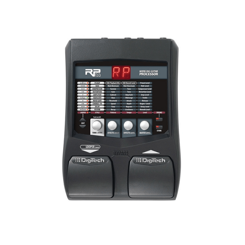 PEDALERA MULTIEFECTO P/GUITARRA DIGITECH RP155 - Eco Music