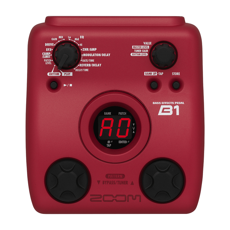 PEDALERA MULTIEFECTO P/BAJO ZOOM B1 - Eco Music